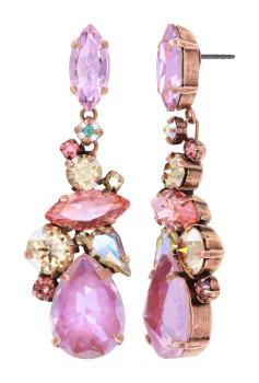 Beige - Afternoon Tea de Luxe - Konplott earrings